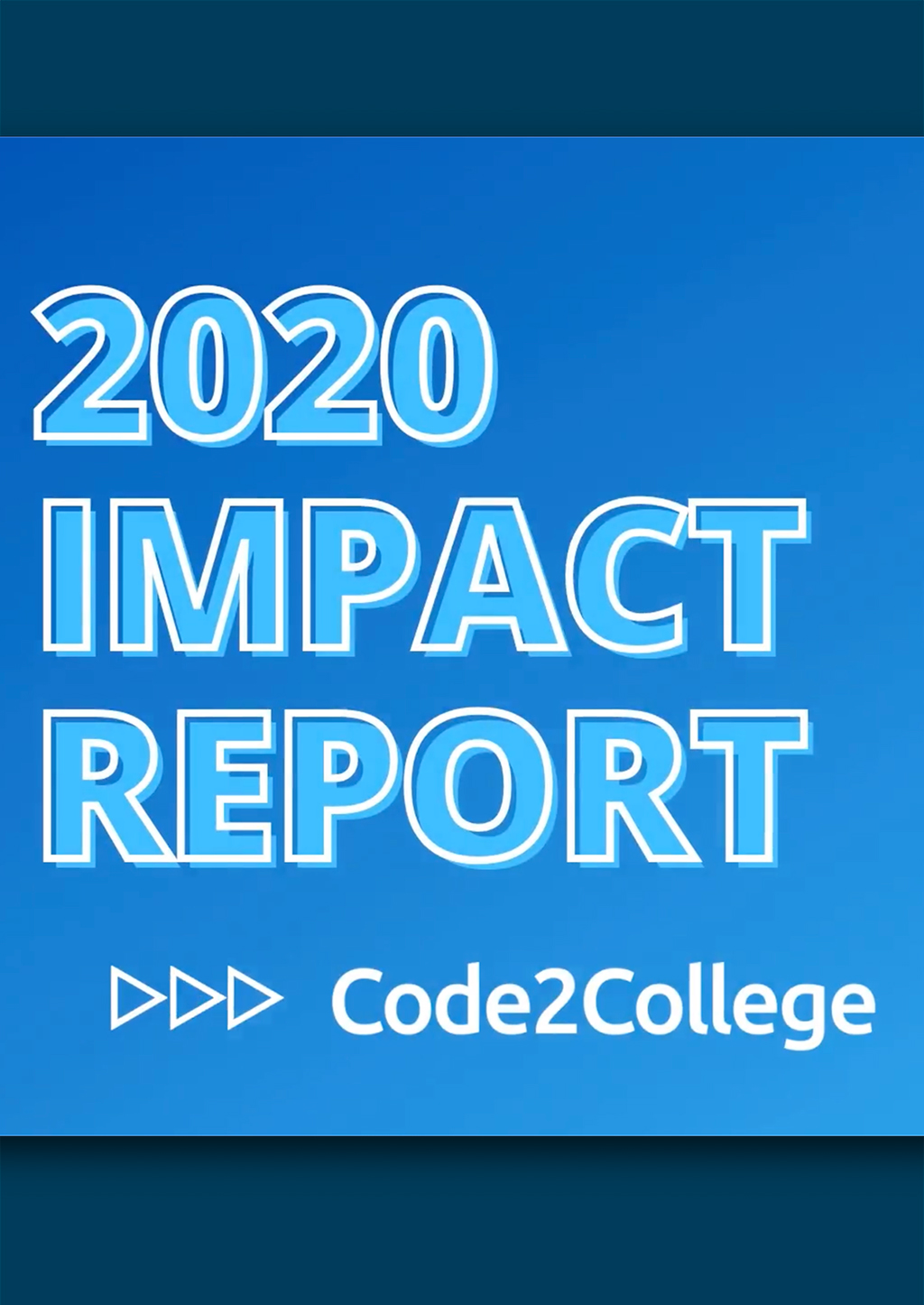 2020 Impact Report Cover