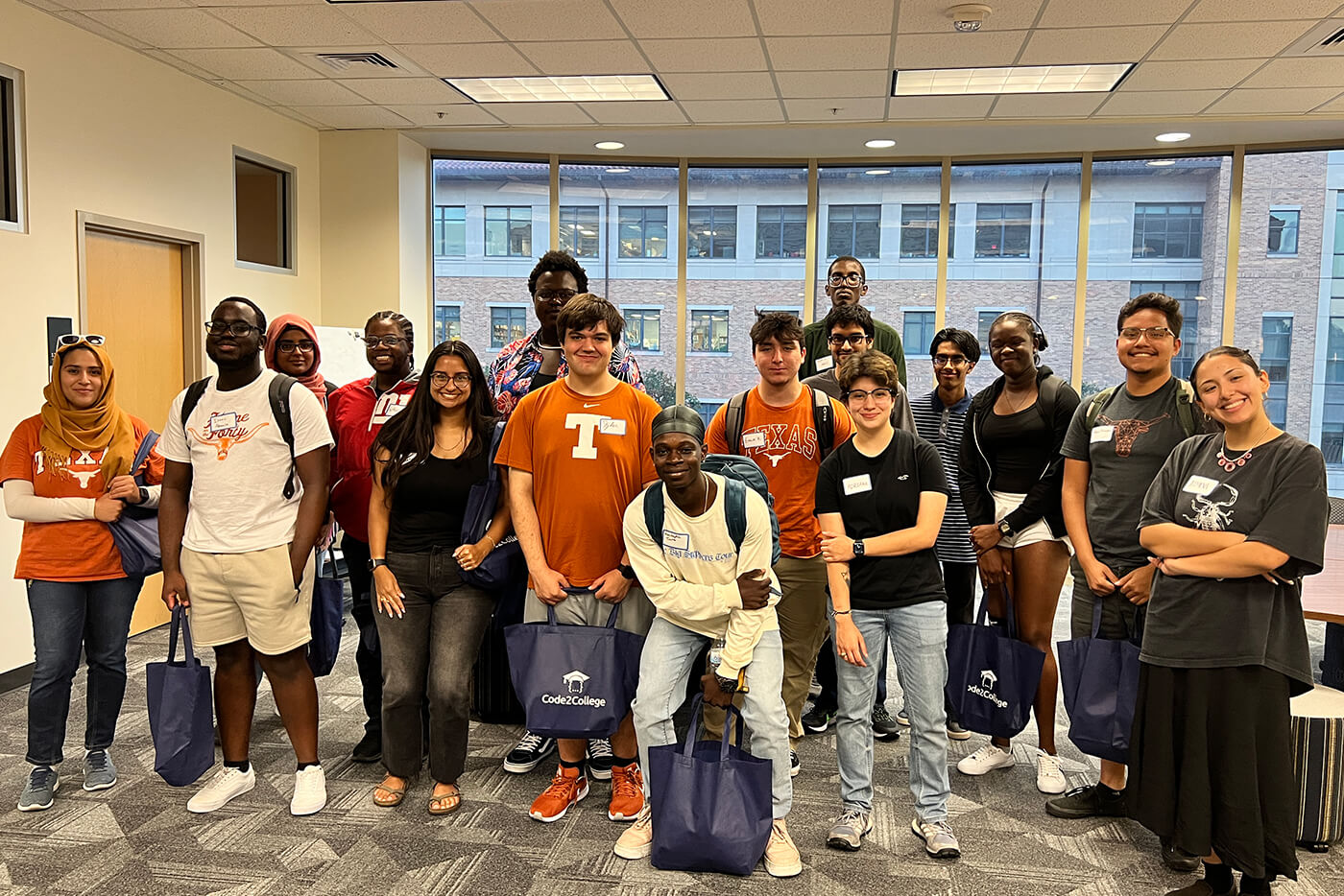 Code2College event at the University of Texas in Austin.
